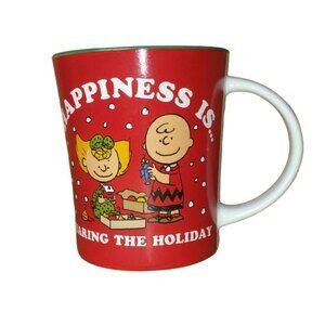 PEANUTS Happiness Is Christmas Coffee Cup Mug